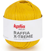 Katia Filato Raffia X-Treme 100 gr - 120 mt Colore 108 Senape