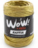 Katia Filato WOW Raffia - Rafia Brillante - 100% Cellulosa di viscosa - Colore 70 Oro