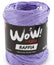 Katia Filato WOW Raffia - Rafia Brillante - 100% Cellulosa di viscosa - Colore 73 Lilla