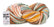 Katia Filato XXL Tubolare Multicolore WOW Marshmallow - 70% Cotone - 30% Poliammide - Colore 300  Rosa Verde Marrone