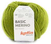 Katia Filato Basic Merino - 52% Merino Superwash - 48% Acrilico - 50 gr 120 mt - Colore 90 Verde