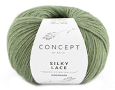 Katia Filato Silky Lace Colore 186 Verde Pallido 50 gr