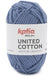 Katia Filato United Cotton - Mini gomitolo colorato in 100% cotone - Colore 07 Jeans