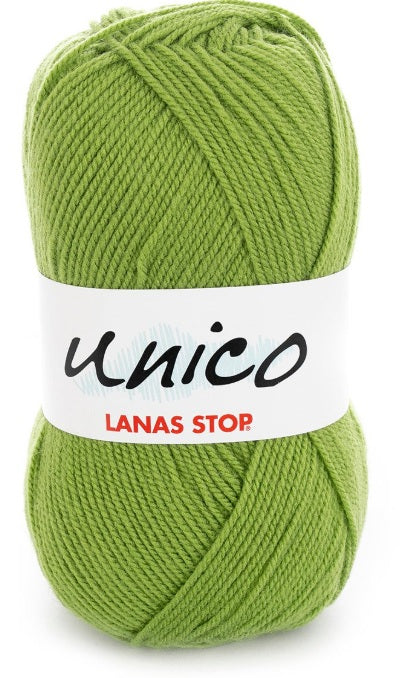 Katia Filato Unico Lanas Stop 100 gr - 266 mt Colore 13 Pistacchio