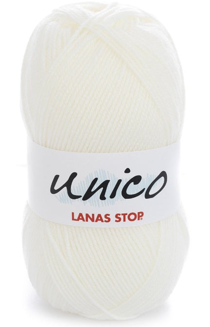 Katia Filato Unico Lanas Stop 100 gr - 266 mt Colore 3 Panna