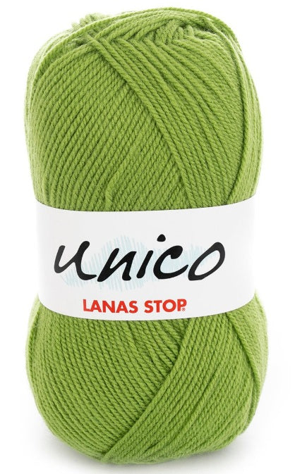 Katia Filato Unico Lanas Stop 100 gr - 266 mt Colore 13 Pistacchio