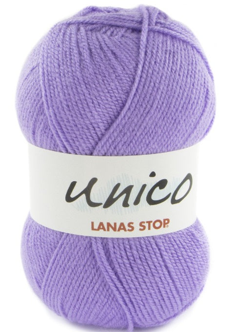 Katia Filato Unico Lanas Stop 100 gr - 266 mt Colore 41 Lilla