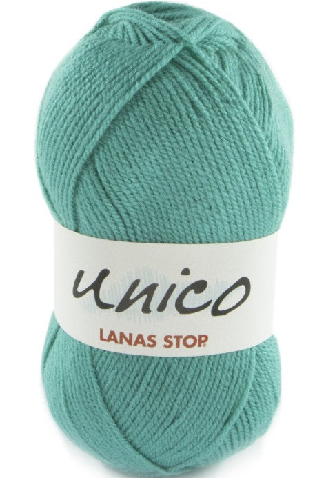 Katia Filato Unico Lanas Stop 100 gr - 266 mt Colore 43 Blu Turchese