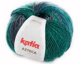 Katia Filato Azteca Colore 7844 Verde 100 Grammi