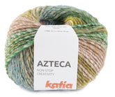 Katia Filato Azteca Colore 7888 Rosa-Blu-Senape 100 Grammi