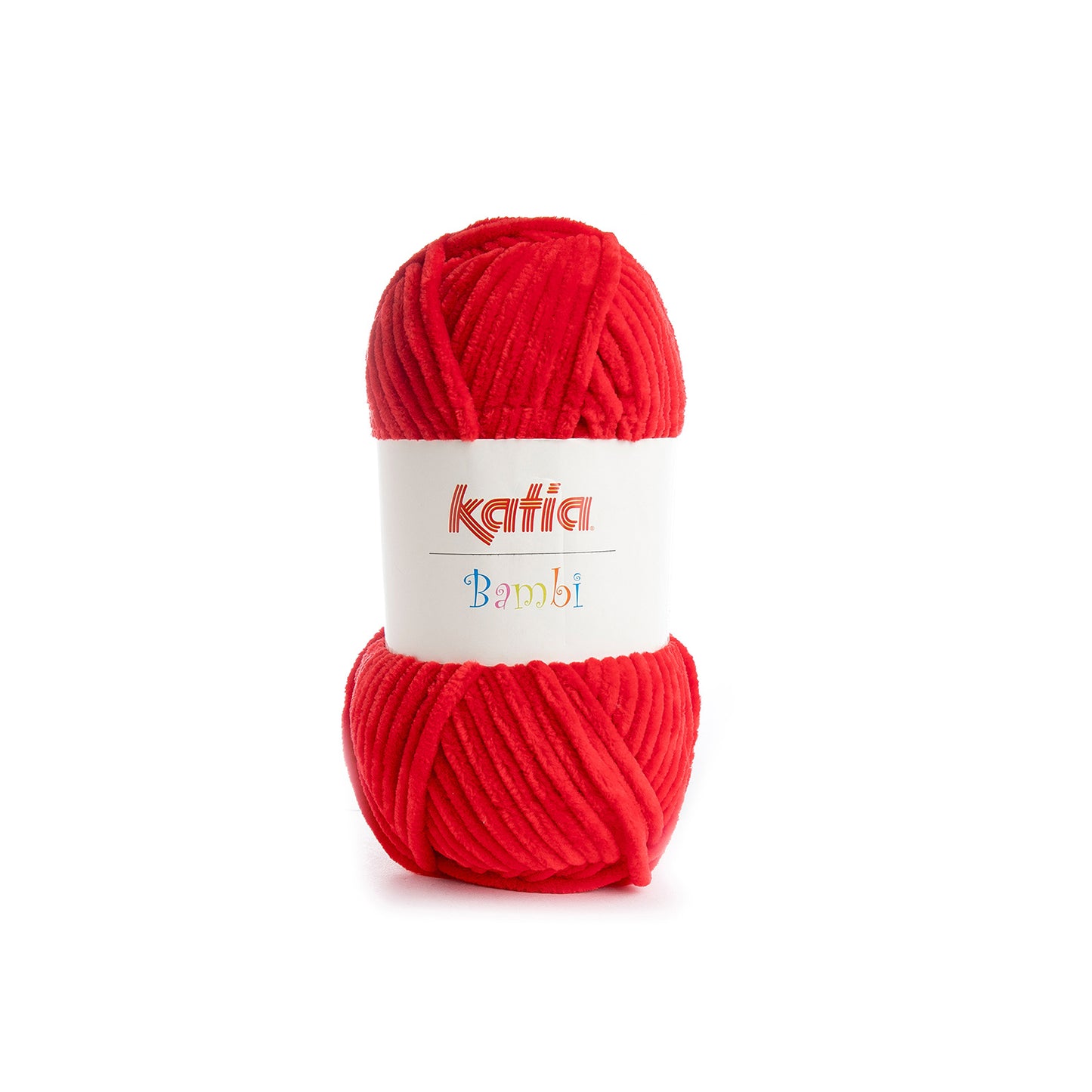 Katia Filato Bambi Colore 312 Rosso 100 Grammi