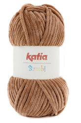 Katia Filato Bambi Colore 330 Marrone 100 Grammi