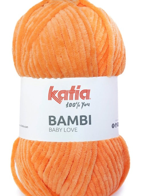 Katia Filato Bambi Colore 339 Mandarino 100 Grammi
