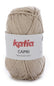 Katia Filato Capri - 100% Cotone Mercerizzato - 50 gr 125 mt - Colore 82067 Beige Chiaro
