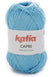 Katia Filato Capri - 100% Cotone Mercerizzato - 50 gr 125 mt - Colore 82097 Blu Chiaro