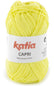 Katia Filato Capri - 100% Cotone Mercerizzato - 50 gr 125 mt - Colore 82204 Giallo Pastello