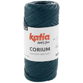 Katia Corium Filato tubolare effetto Cuoio - 100% Poliestere - Colore 106 Olio