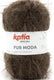 Katia Filato Fur Moda - 68% Poliammide - 16% Acrilico - 16% Lana - Colore 103 Marrone