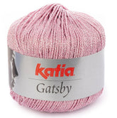 Katia Filato Gatsby Colore 21 Rosa Argento 50 Grammi