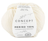 Katia Filato Merino 100% Colore 03 Panna 50 Grammi