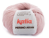 Katia Filato Merino Aran 53 Rosa Medio 100 Grammi