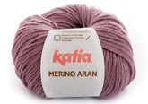 Katia Filato Merino Aran 85 Malva Scuro 100 Grammi