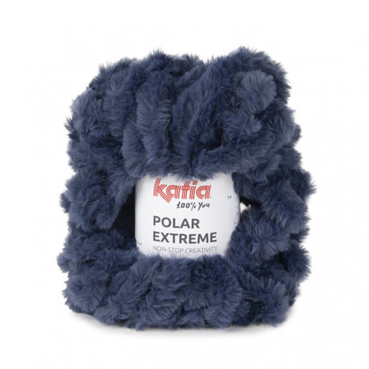 Katia Filato Polar Extreme 100% Poliestere Colore Blu 201 - 300 grammi / 30 metri