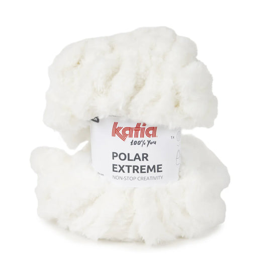 Katia Filato Polar Extreme 100% Poliestere Colore Panna 204 - 300 grammi / 30 metri