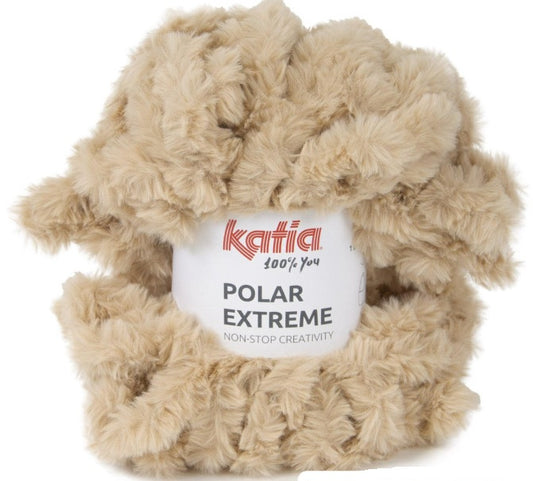 Katia Filato Polar Extreme 100% Poliestere Colore Beige 205 - 300 grammi / 30 metri