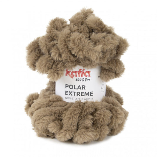 Katia Filato Polar Extreme 100% Poliestere Colore Marrone 208 - 300 grammi / 30 metri