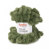 Katia Filato Polar Extreme 100% Poliestere Colore Verde Militare 200 - 300 grammi / 30 metri