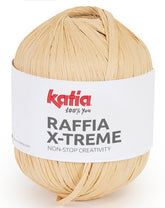 Katia Filato Raffia X-Treme 100 gr - 120 mt Colore 102 Beige