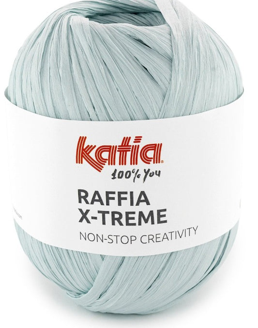 Katia Filato Raffia X-Treme 100 gr - 120 mt Colore 111 Mint