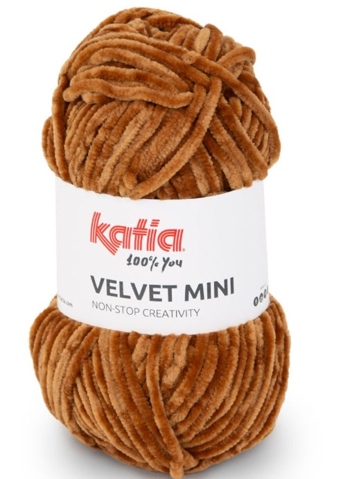 Katia Filato Velvet Mini Colore 204 Marrone