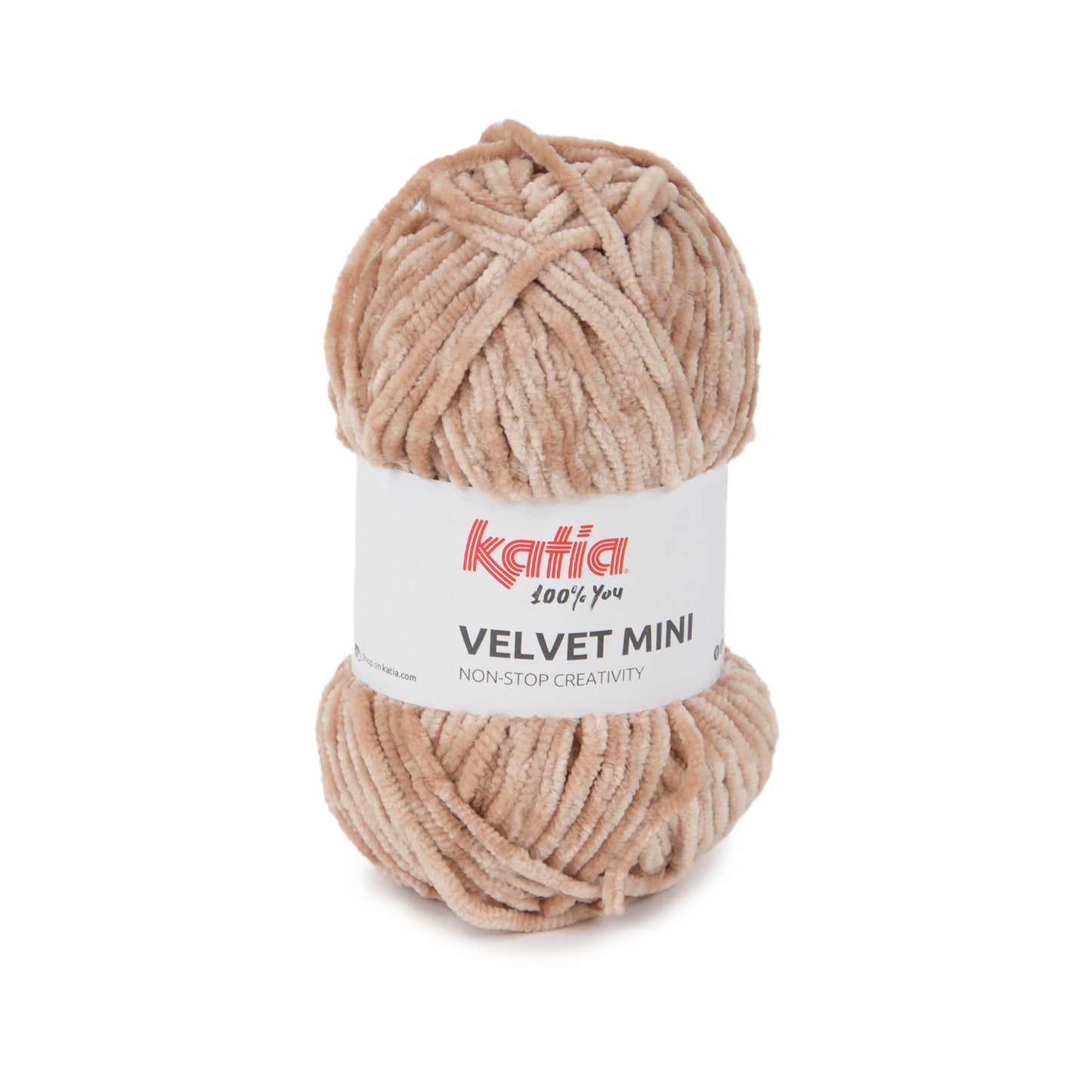 Katia Filato Velvet Mini Colore 220 Beige 50 Grammi