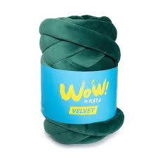 Katia Filato Wow Velvet Colore 506 Olio - 100% Poliestere - 600 grammi / 16 metri