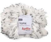 Katia Filato Yupik - 100% Poliestere - 150 grammi 39 metri - Colore 501  Panna
