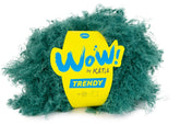 Katia Filato WOW Teddy Effetto Peluche Arricciato Colore 301 Salvia