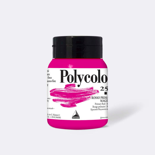 Maimeri Colore Polycolor 500 ml 256 - Rosso primario - Magenta