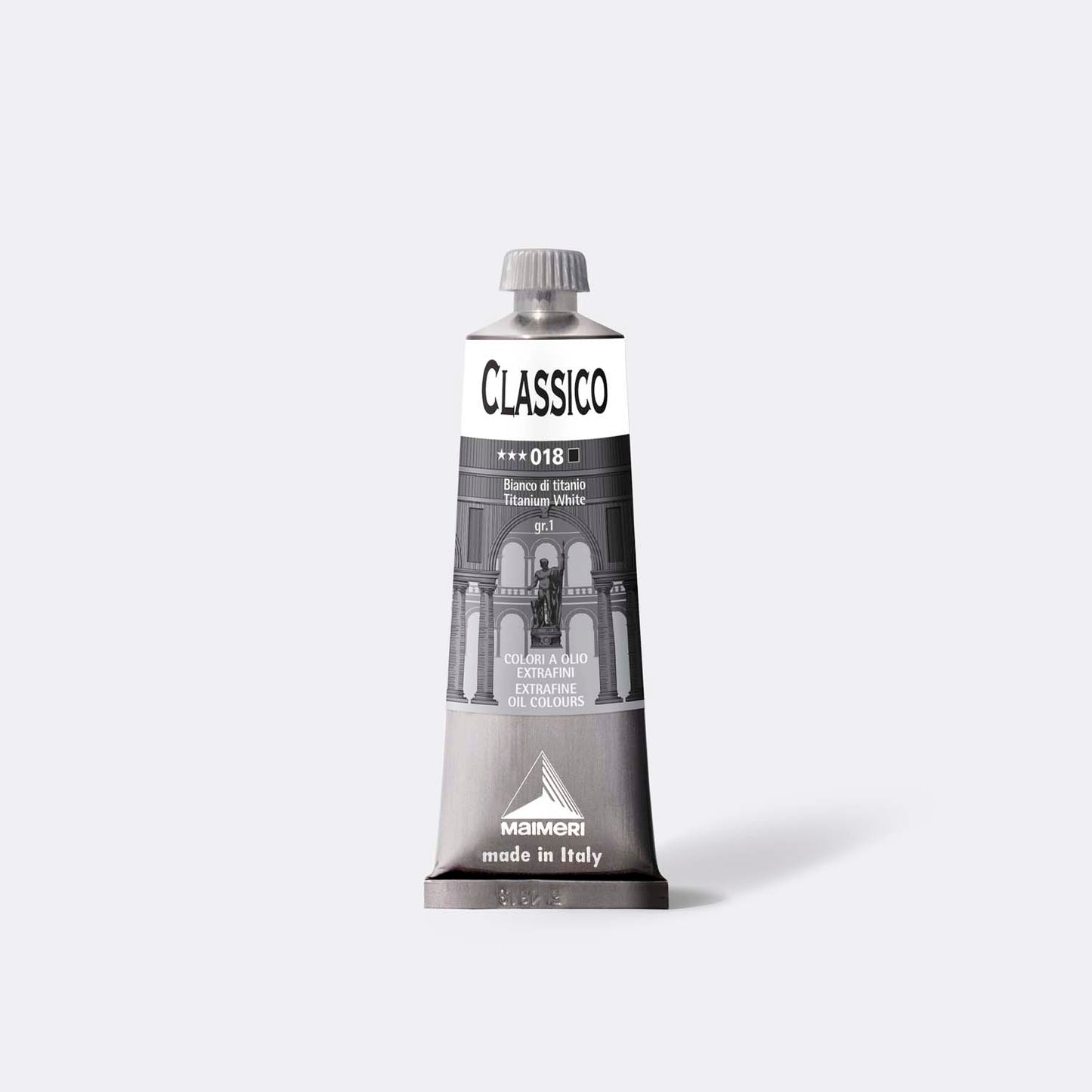 Maimeri Colore Olio 018 Bianco di titanio 60 ml