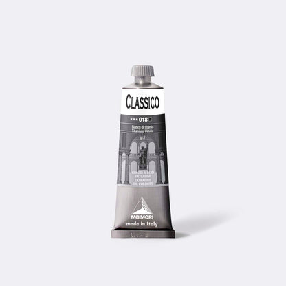 Maimeri Colore Olio 018 Bianco di titanio 60 ml