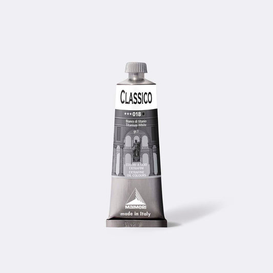 Maimeri Colore Olio 018 Bianco di titanio 20 ml