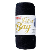 Mondial Velvet Bag -  90% Microfibra di Poliestere e 10% Elastan - 200 Gr 40 Mt - Colore 323 Nero