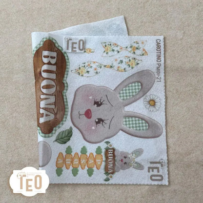 Pannello Teo Collezione PASQUA P-Midi-21 Carotino