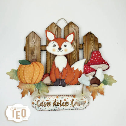 Pannello Teo Collezione Autunno P-154 Volpina Curiosa