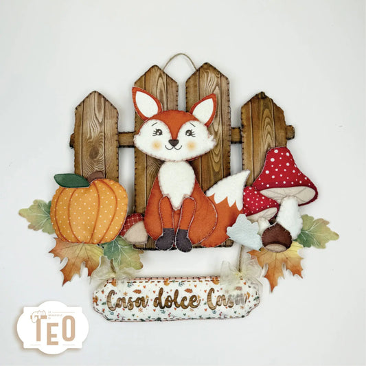 Pannello Teo Collezione Autunno P-154 Volpina Curiosa