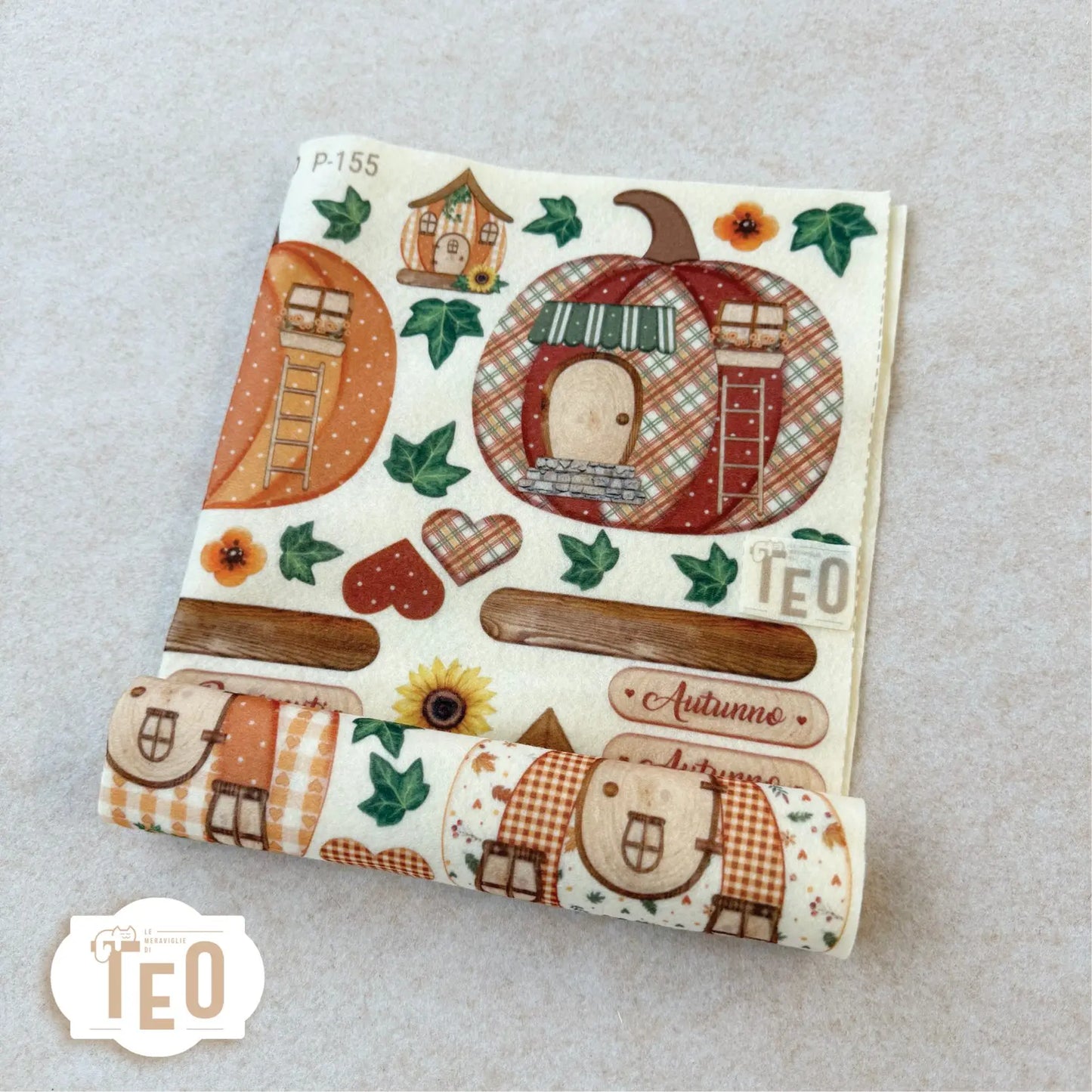 Pannello Teo Collezione Autunno P-155 Cottage Dei Sogni D’Autunno