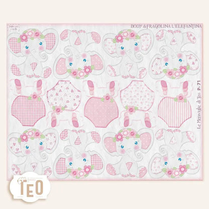 Pannello Teo P-71 Body & Fragolina l’Elefantina