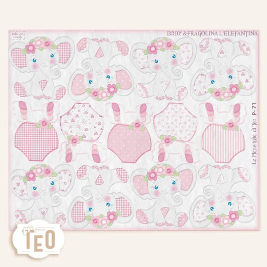 Pannello Teo P-71 Body & Fragolina l’Elefantina