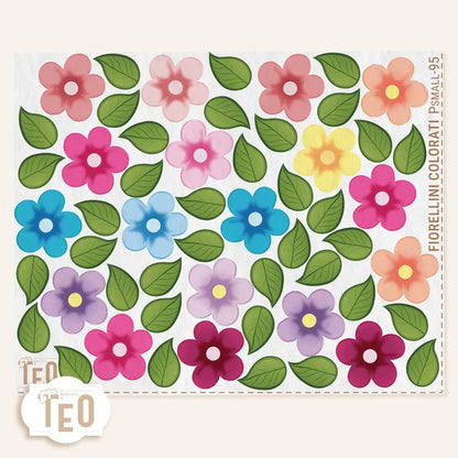 Pannello Teo P-Small-95 Fiorellini Colorati